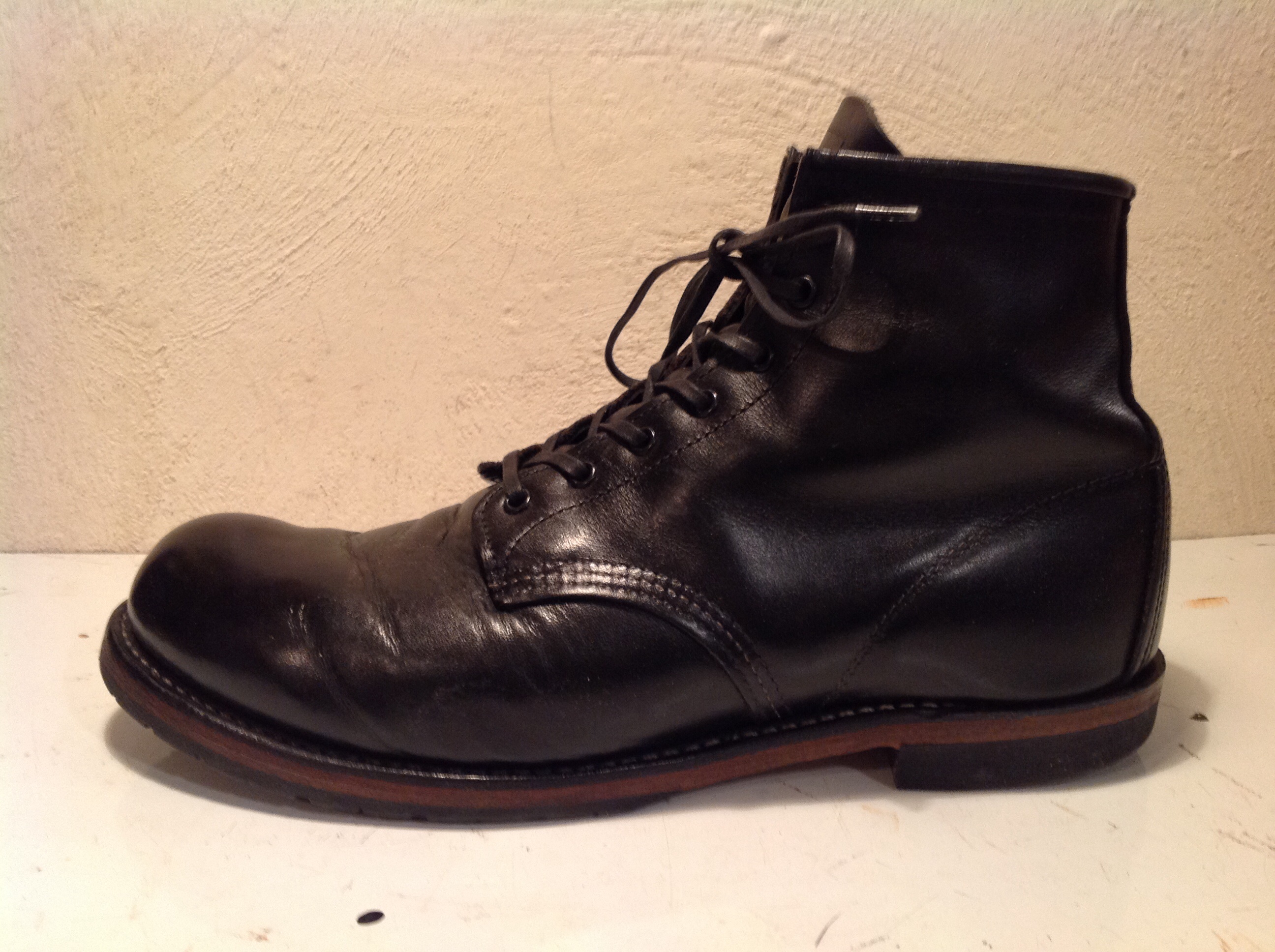 逸品 ＲＥＤＷＩＮＧ ９０１４ ベックマン 黒 ２５．５ ｕｓ７．５