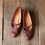 ladies 3cm T-strap shoes