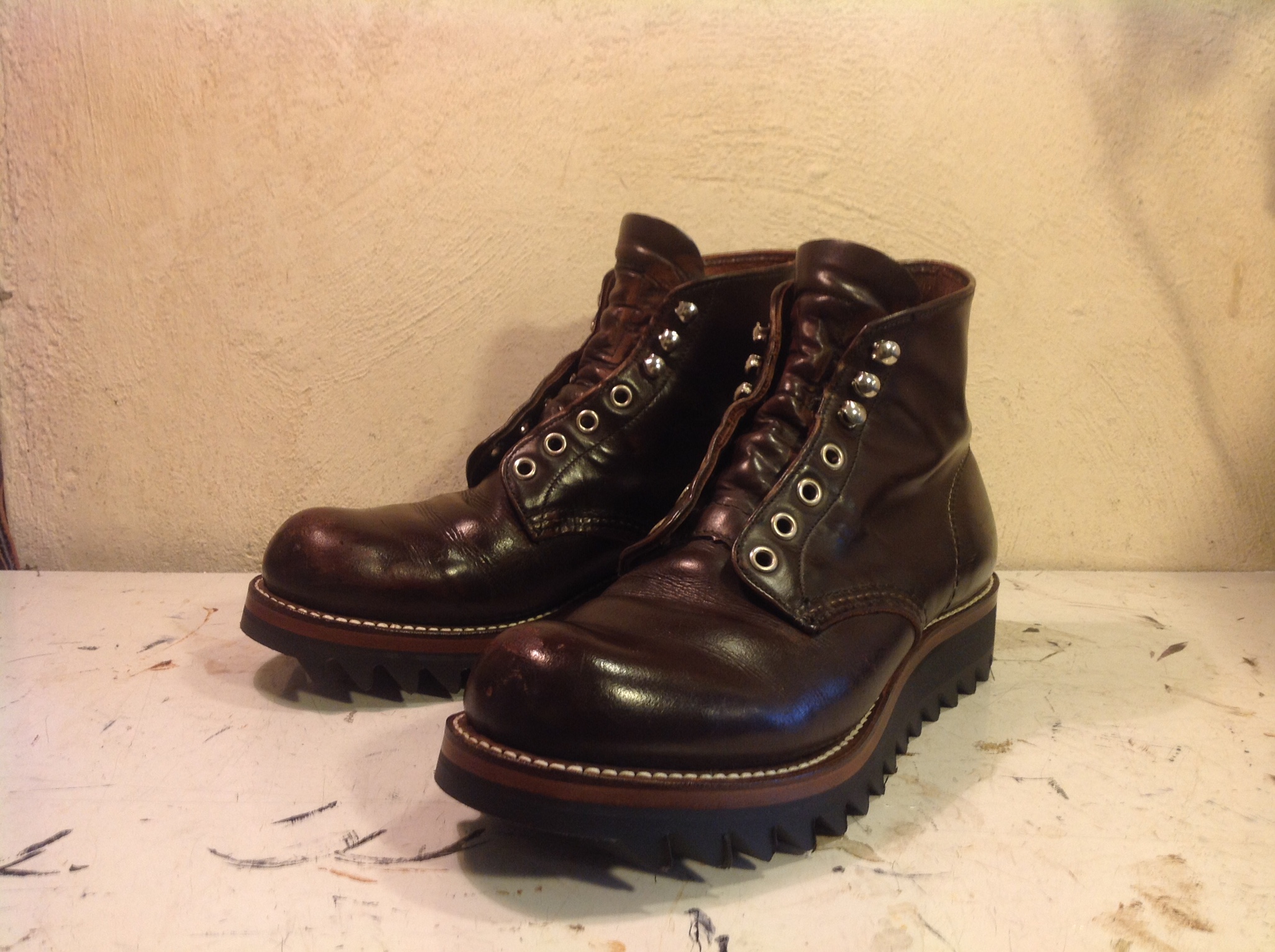 RED WING レッドウイング 8160 vibram♯7124 オールソール修理